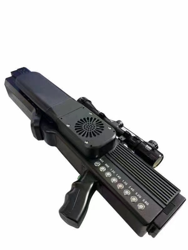  金沙手持便携式枪型低空防御反制八通道