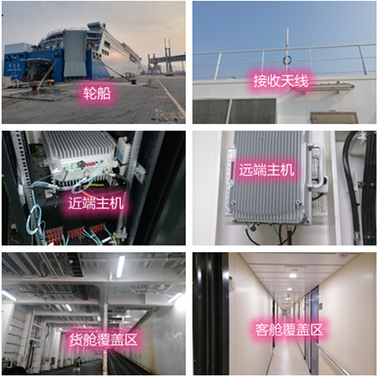  金沙海上游轮轮船渔船覆盖案例